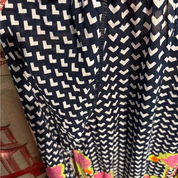 Kaari Blue  Patterned Blouse - Pink, Green, Blue - Picture 7 of 10